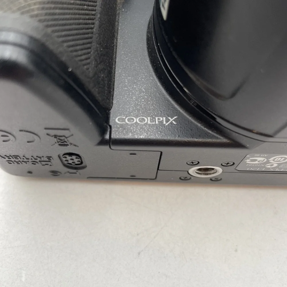 Nikon Coolpix L120 14.1MP Compact Bridge Camera 21x Optical Zoom Black - Tested